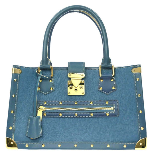 Louis Vuitton 2004 Blue Suhali Le Fabuleux Handbag M91813
