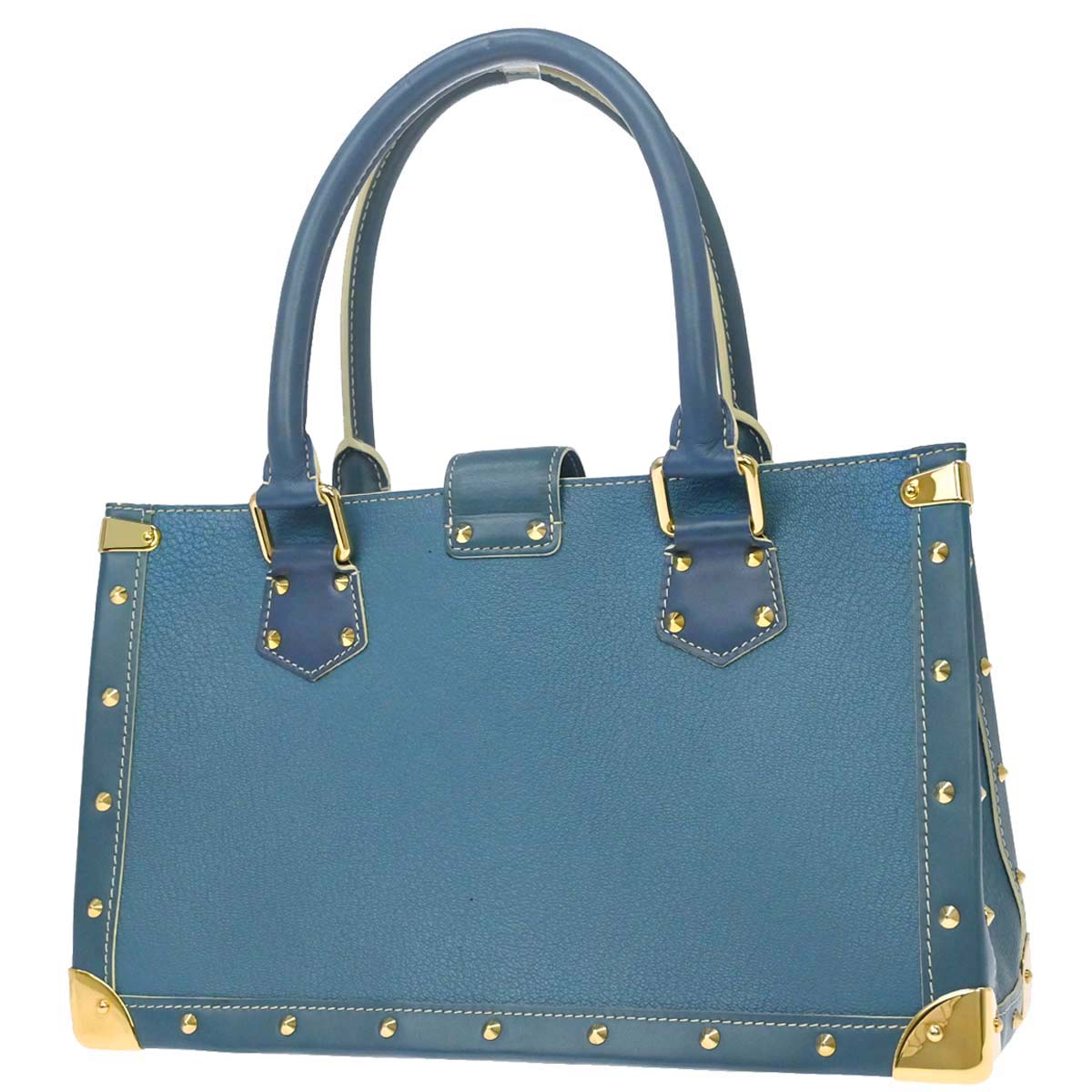 Louis Vuitton 2004 Blue Suhali Le Fabuleux Handbag M91813
