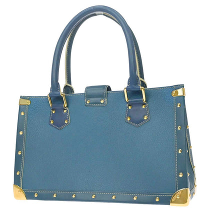 Louis Vuitton 2004 Blue Suhali Le Fabuleux Handbag M91813