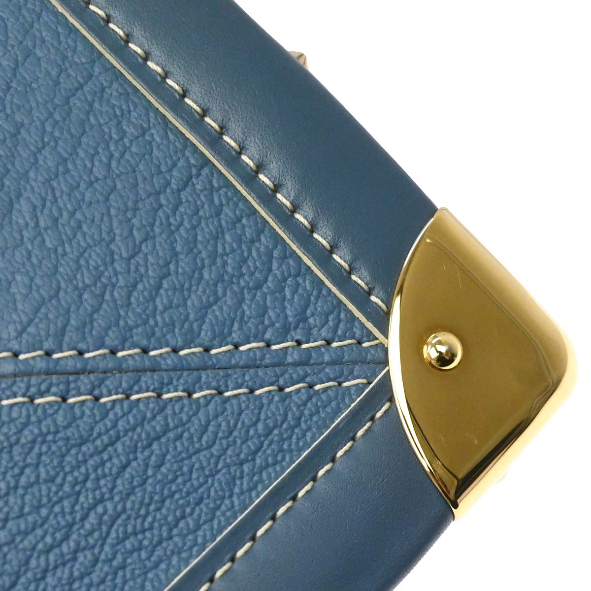 Louis Vuitton 2004 Blue Suhali Le Fabuleux Handbag M91813