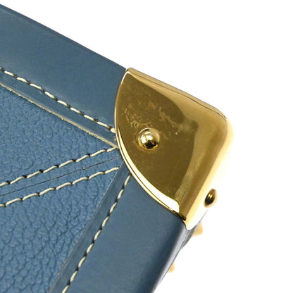 Louis Vuitton 2004 Blue Suhali Le Fabuleux Handbag M91813