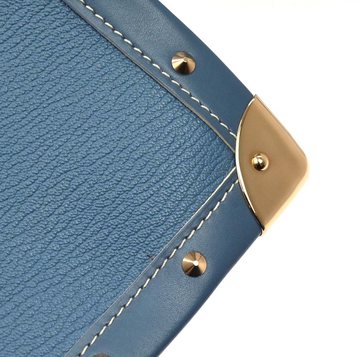Louis Vuitton 2004 Blue Suhali Le Fabuleux Handbag M91813