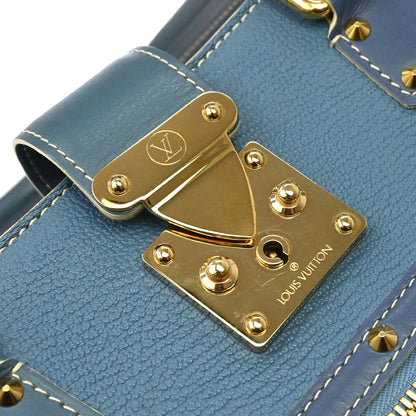 Louis Vuitton 2004 Blue Suhali Le Fabuleux Handbag M91813