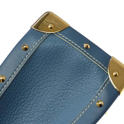 Louis Vuitton 2004 Blue Suhali Le Fabuleux Handbag M91813