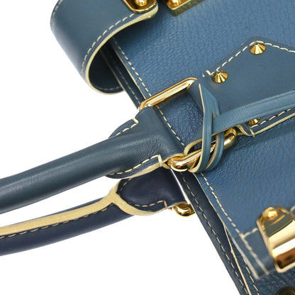 Louis Vuitton 2004 Blue Suhali Le Fabuleux Handbag M91813