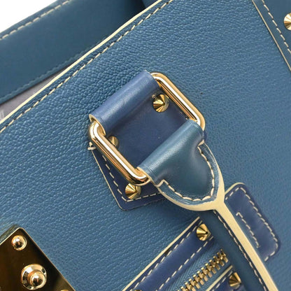Louis Vuitton 2004 Blue Suhali Le Fabuleux Handbag M91813