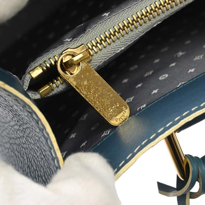 Louis Vuitton 2004 Blue Suhali Le Fabuleux Handbag M91813