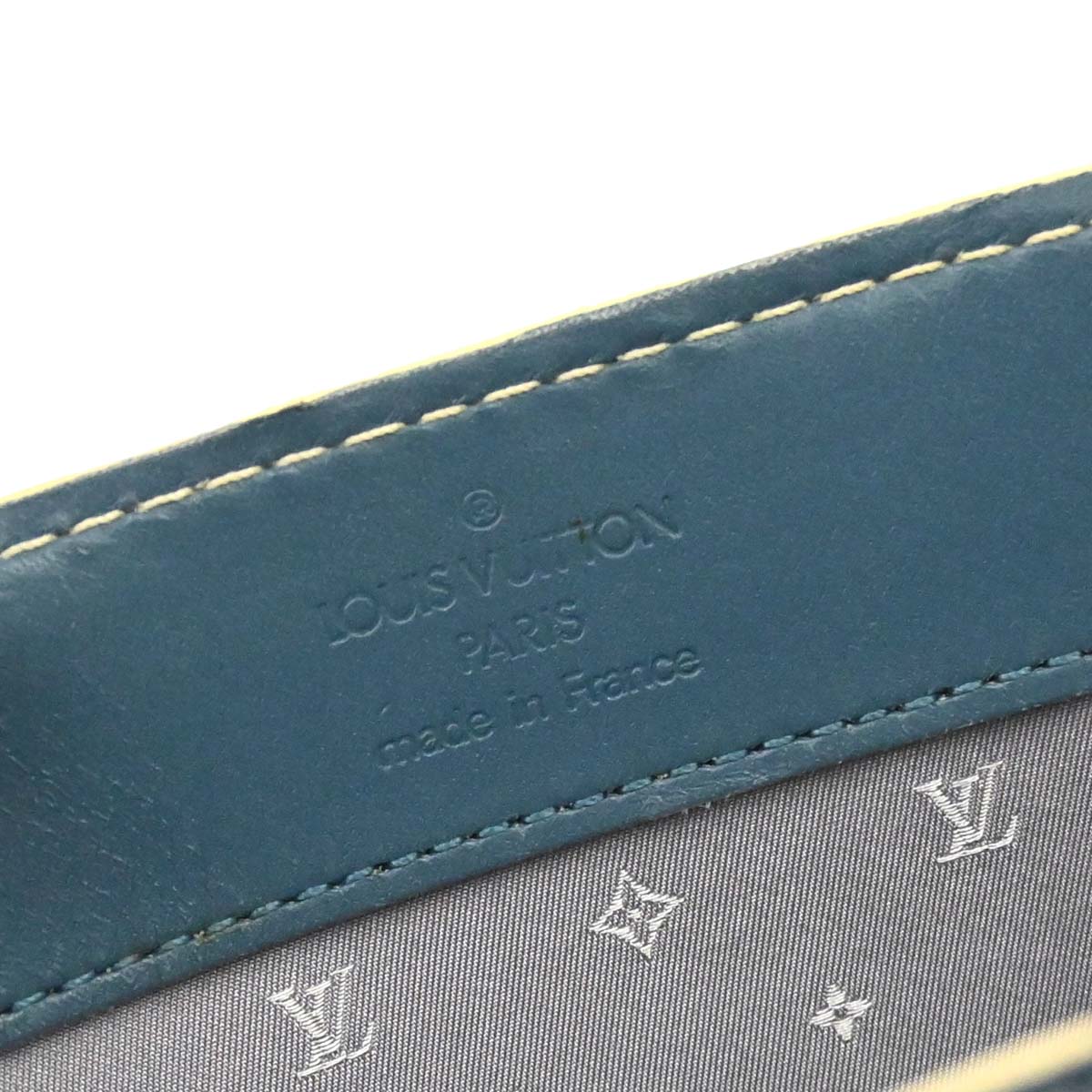 Louis Vuitton 2004 Blue Suhali Le Fabuleux Handbag M91813