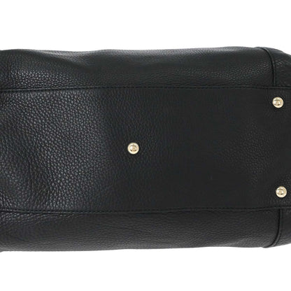 Gucci Black Leather Soho Handbag