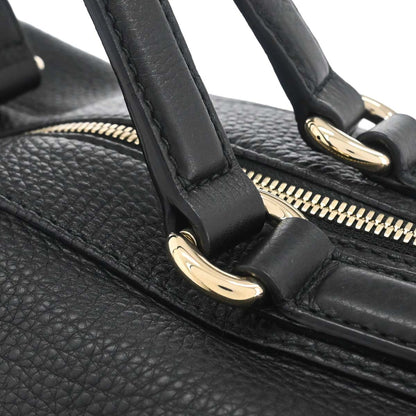 Gucci Black Leather Soho Handbag
