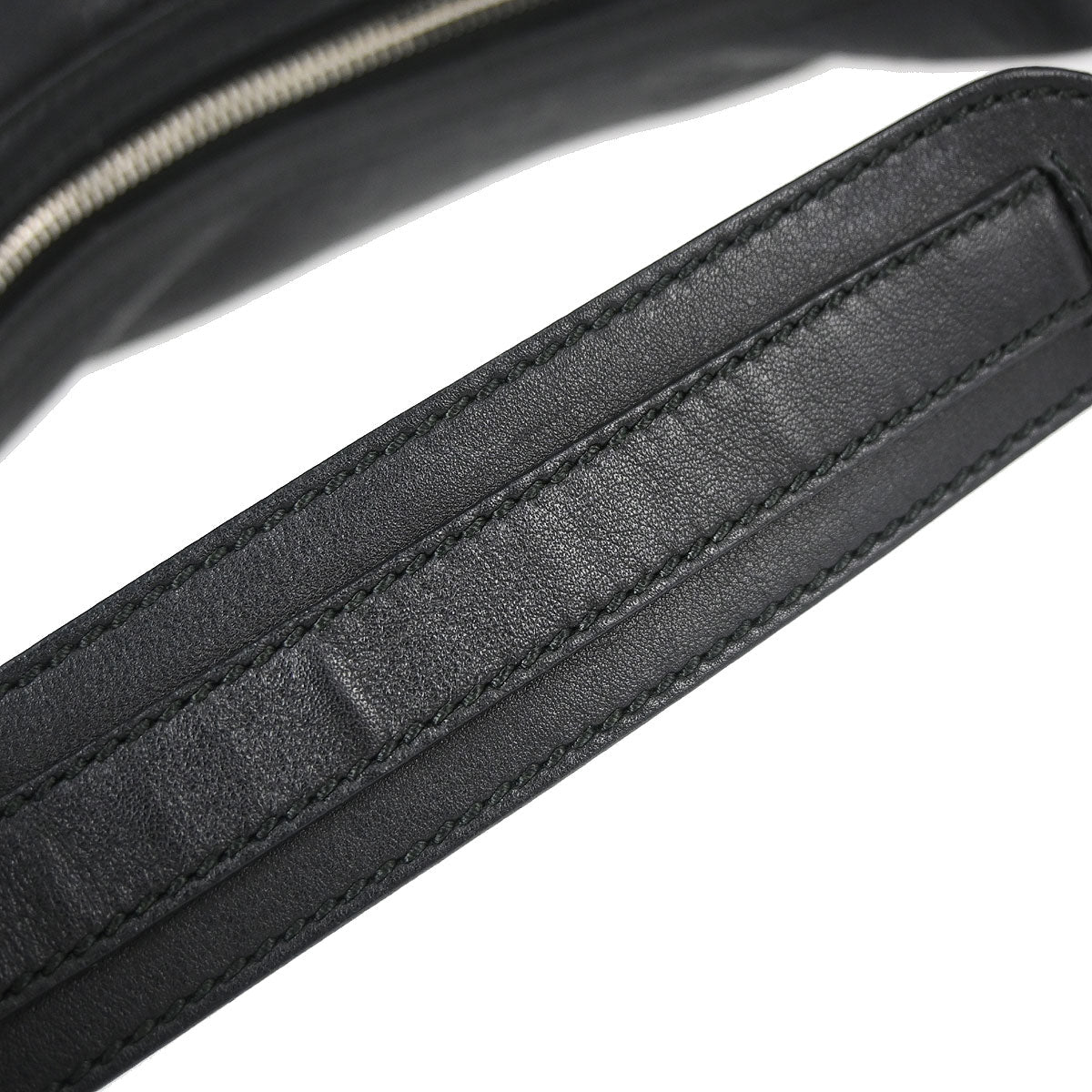 Gucci Black Leather GG Twins Guccissima Hobo Handbag
