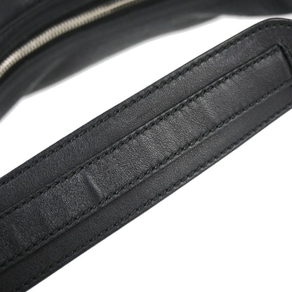 Gucci Black Leather GG Twins Guccissima Hobo Handbag