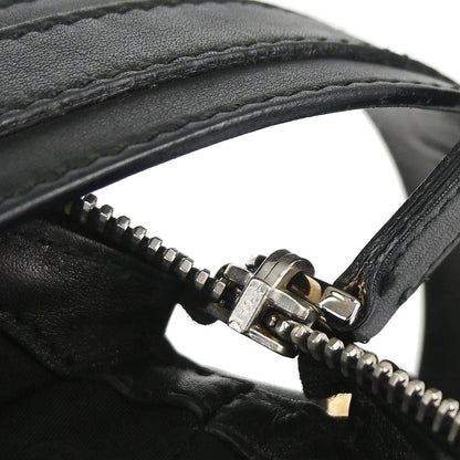 Gucci Black Leather GG Twins Guccissima Hobo Handbag