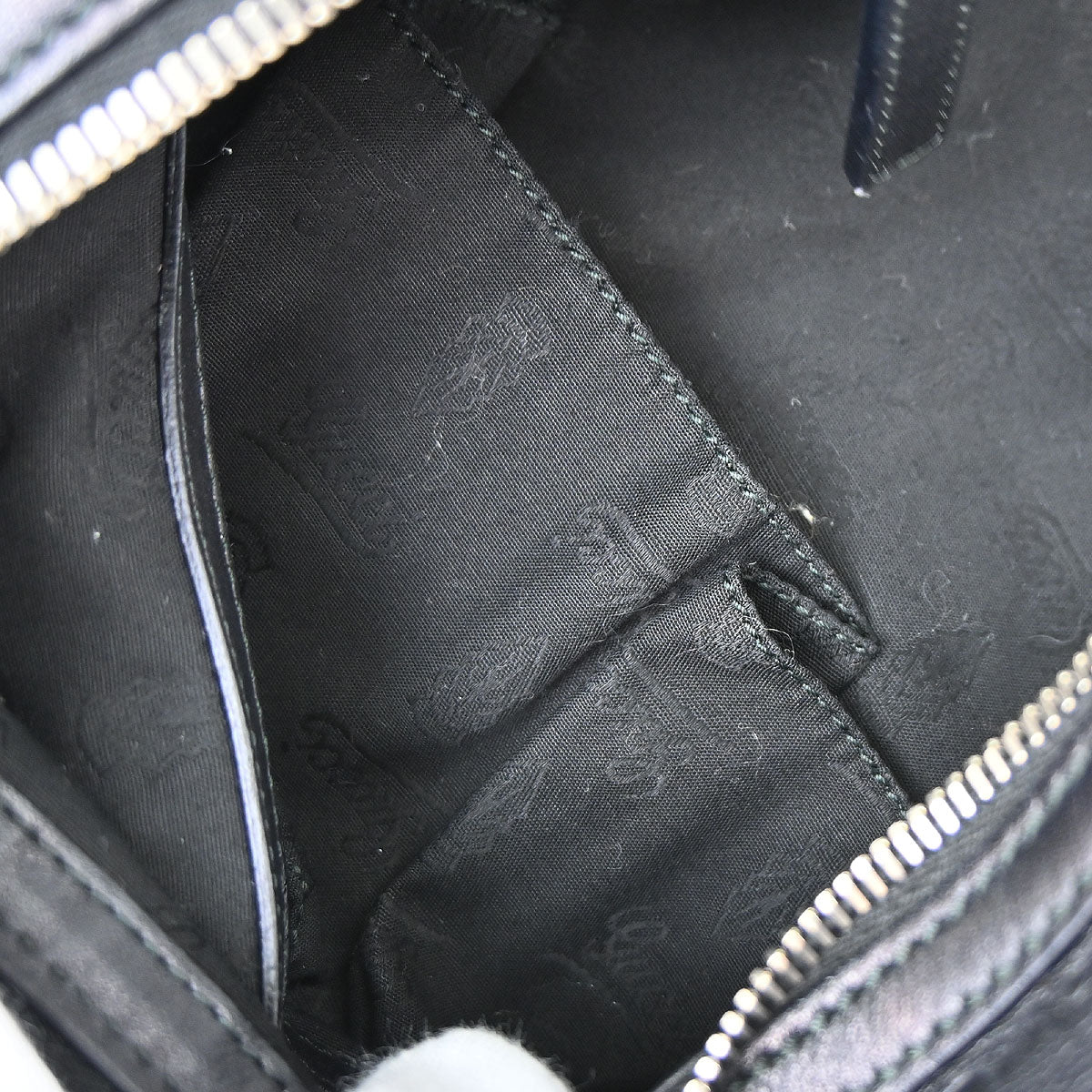 Gucci Black Leather GG Twins Guccissima Hobo Handbag
