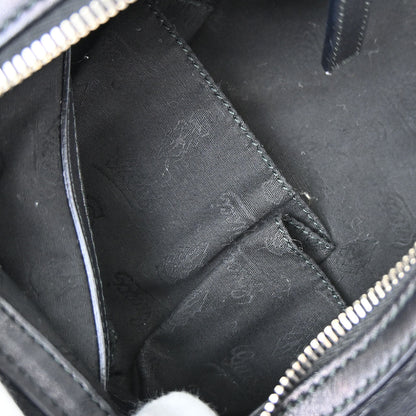 Gucci Black Leather GG Twins Guccissima Hobo Handbag