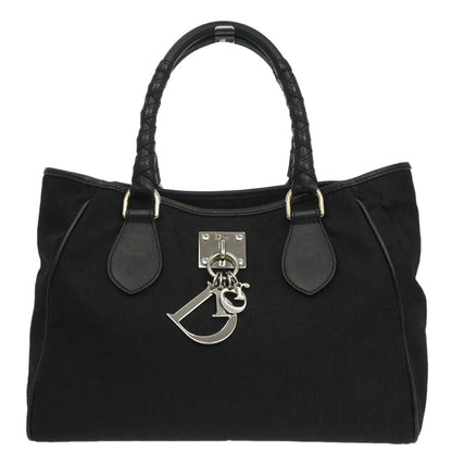 Christian Dior Black Nylon Trotter Lovely Tote Handbag