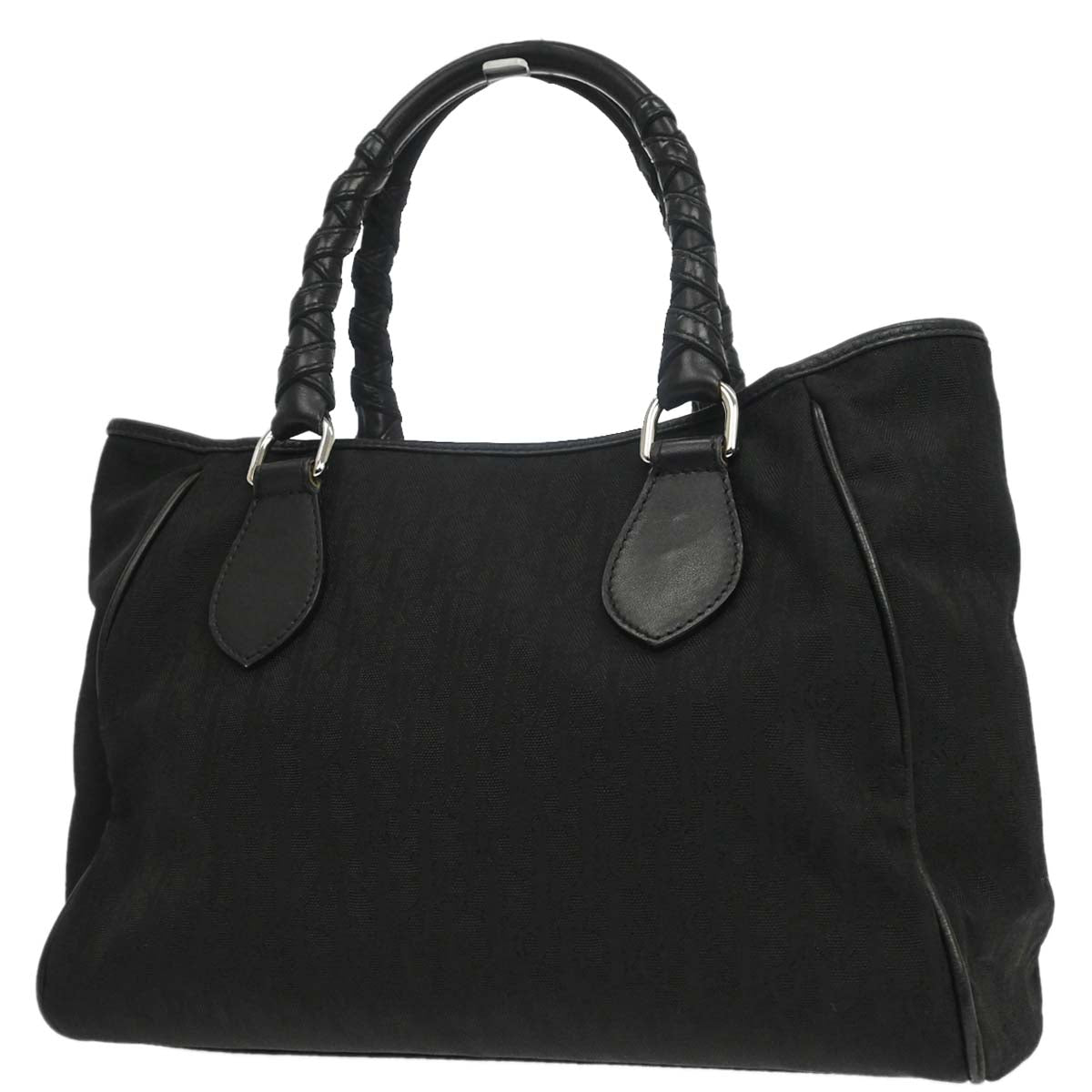 Christian Dior Black Nylon Trotter Lovely Tote Handbag