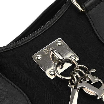 Christian Dior Black Nylon Trotter Lovely Tote Handbag