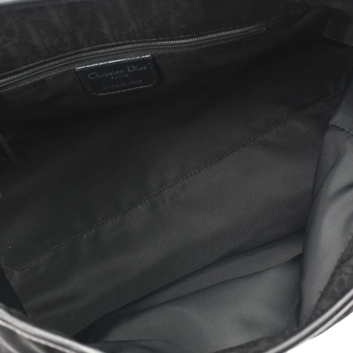 Christian Dior Black Nylon Trotter Lovely Tote Handbag