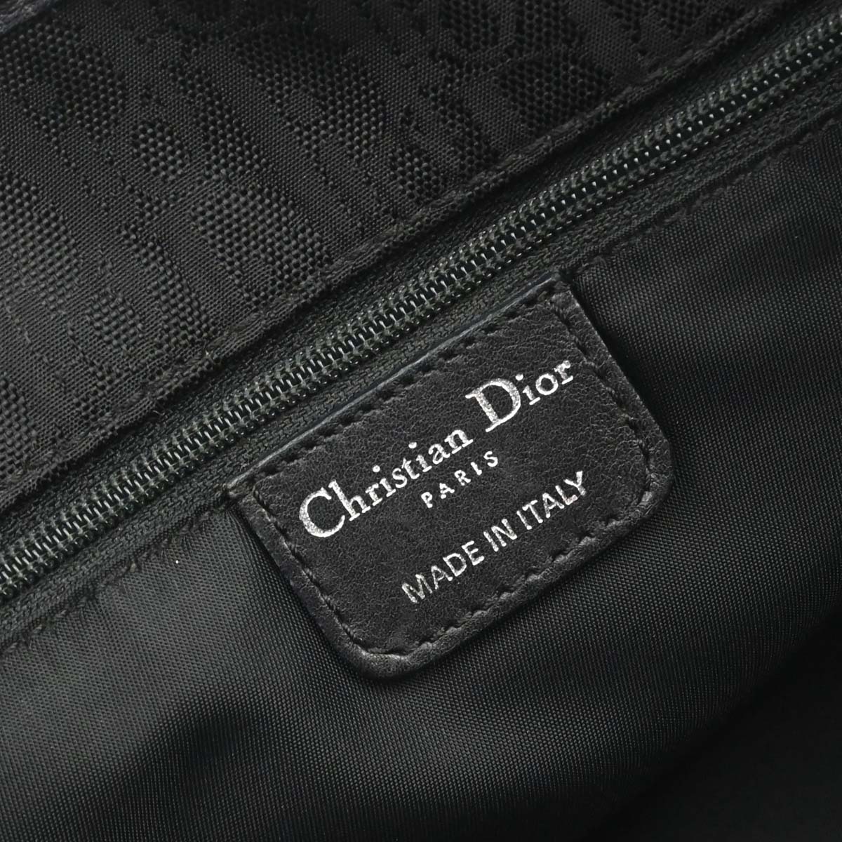 Christian Dior Black Nylon Trotter Lovely Tote Handbag