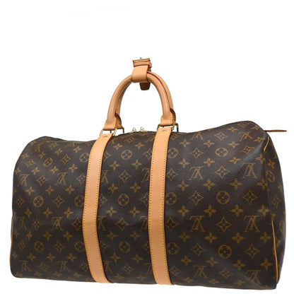 Louis Vuitton Monogram Keepall 45 Travel Handbag M41428
