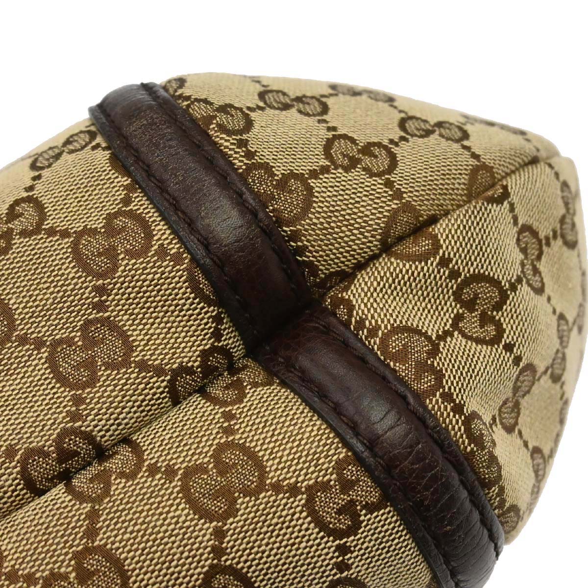 Gucci Brown GG Canvas Techno Horsebit Hobo Bag