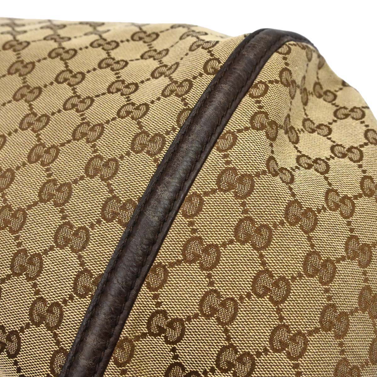 Gucci Brown GG Canvas Techno Horsebit Hobo Bag