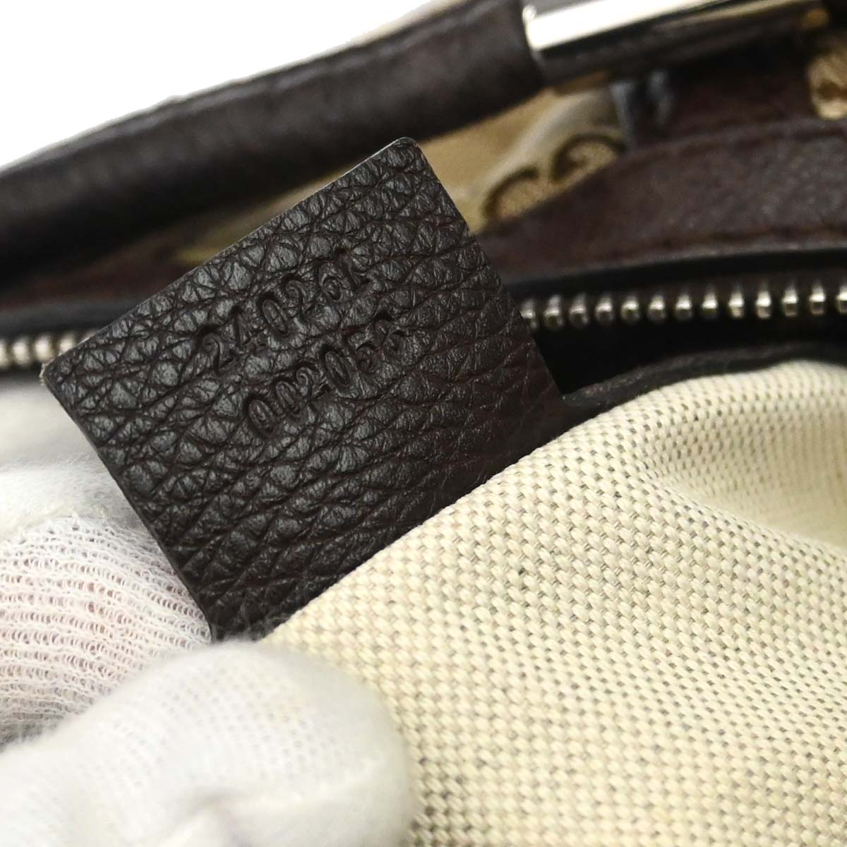 Gucci Brown GG Canvas Techno Horsebit Hobo Bag