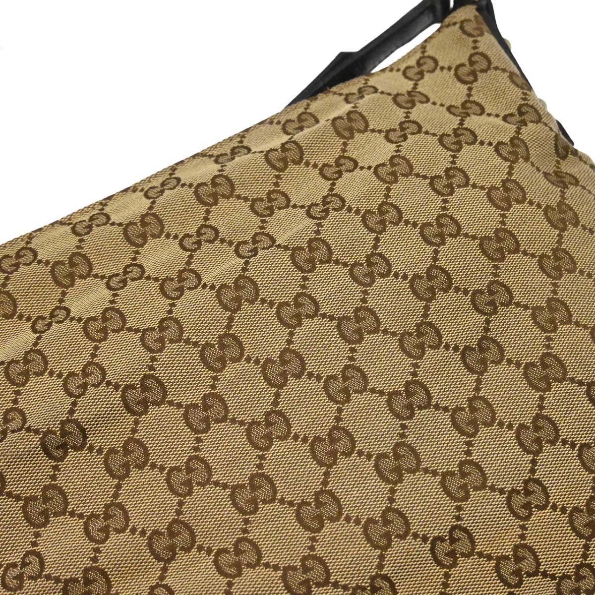 Gucci Brown GG Canvas Sherry Horsebit Shoulder Bag