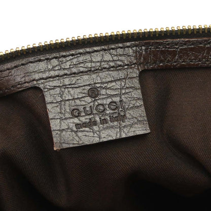 Gucci Brown GG Canvas Sherry Horsebit Shoulder Bag