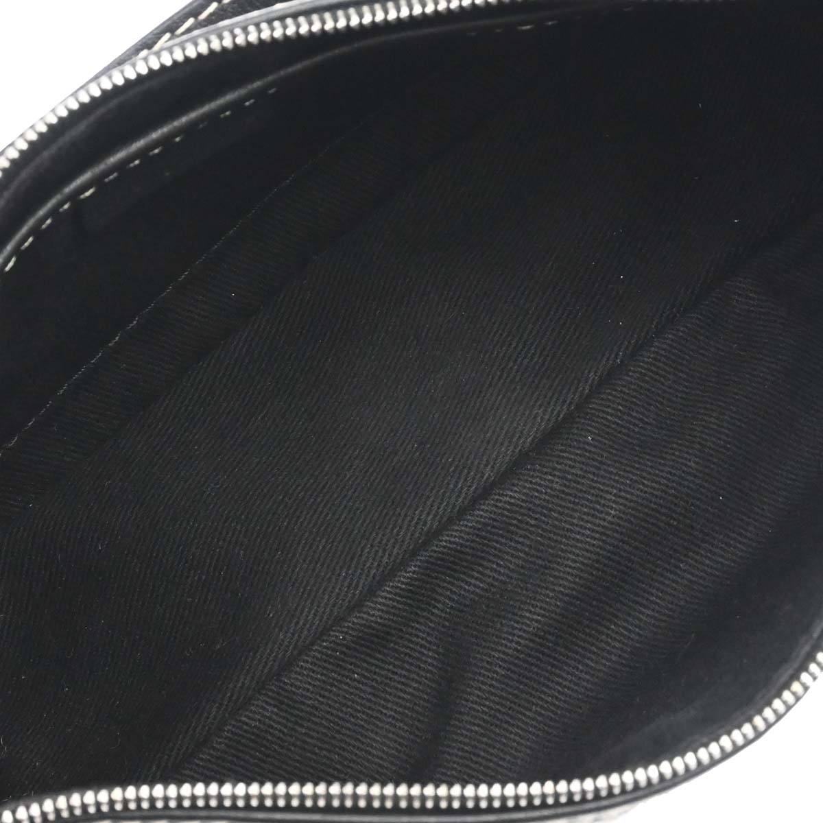 Celine Gray Black Macadam Handbag