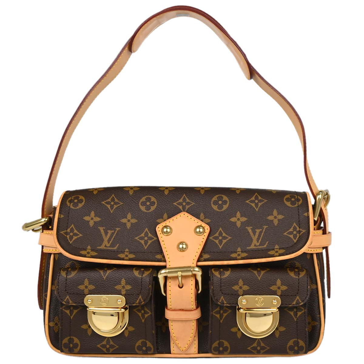 Louis Vuitton Monogram Hudson PM Shoulder Bag M40027
