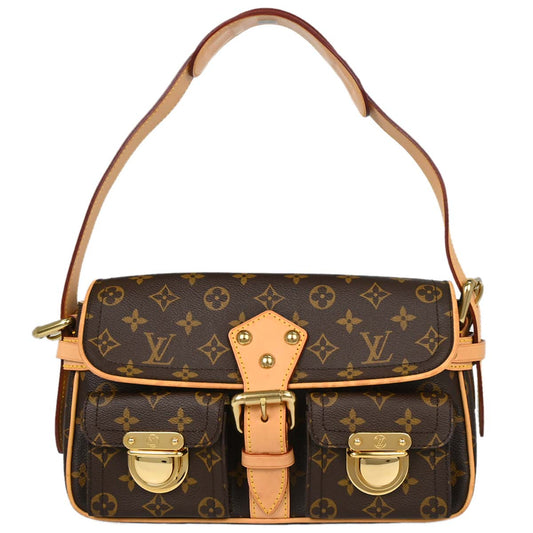 Louis Vuitton Monogram Hudson PM Shoulder Bag M40027