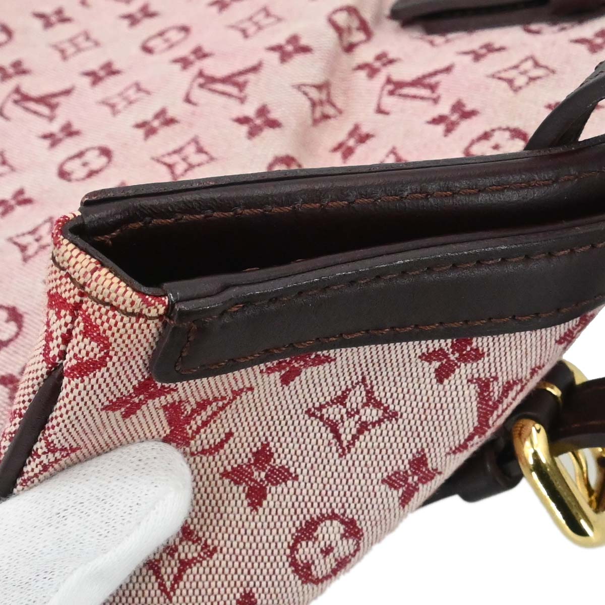 Louis Vuitton Bordeaux Monogram Mini Francoise Handbag M92210