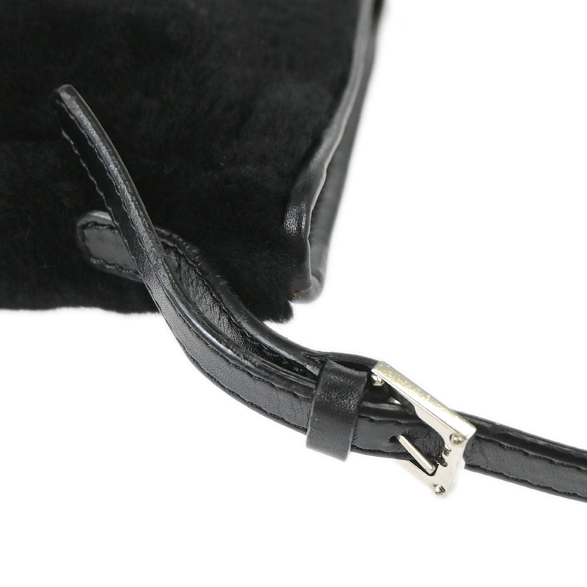 Loewe Black Fur Handbag