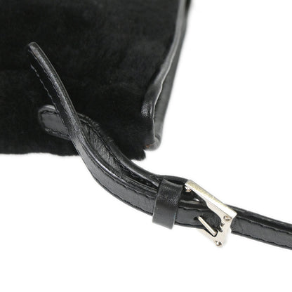 Loewe Black Fur Handbag