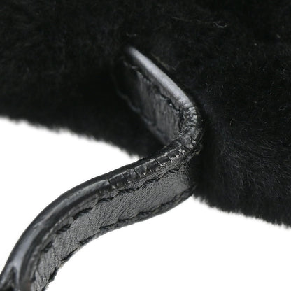 Loewe Black Fur Handbag