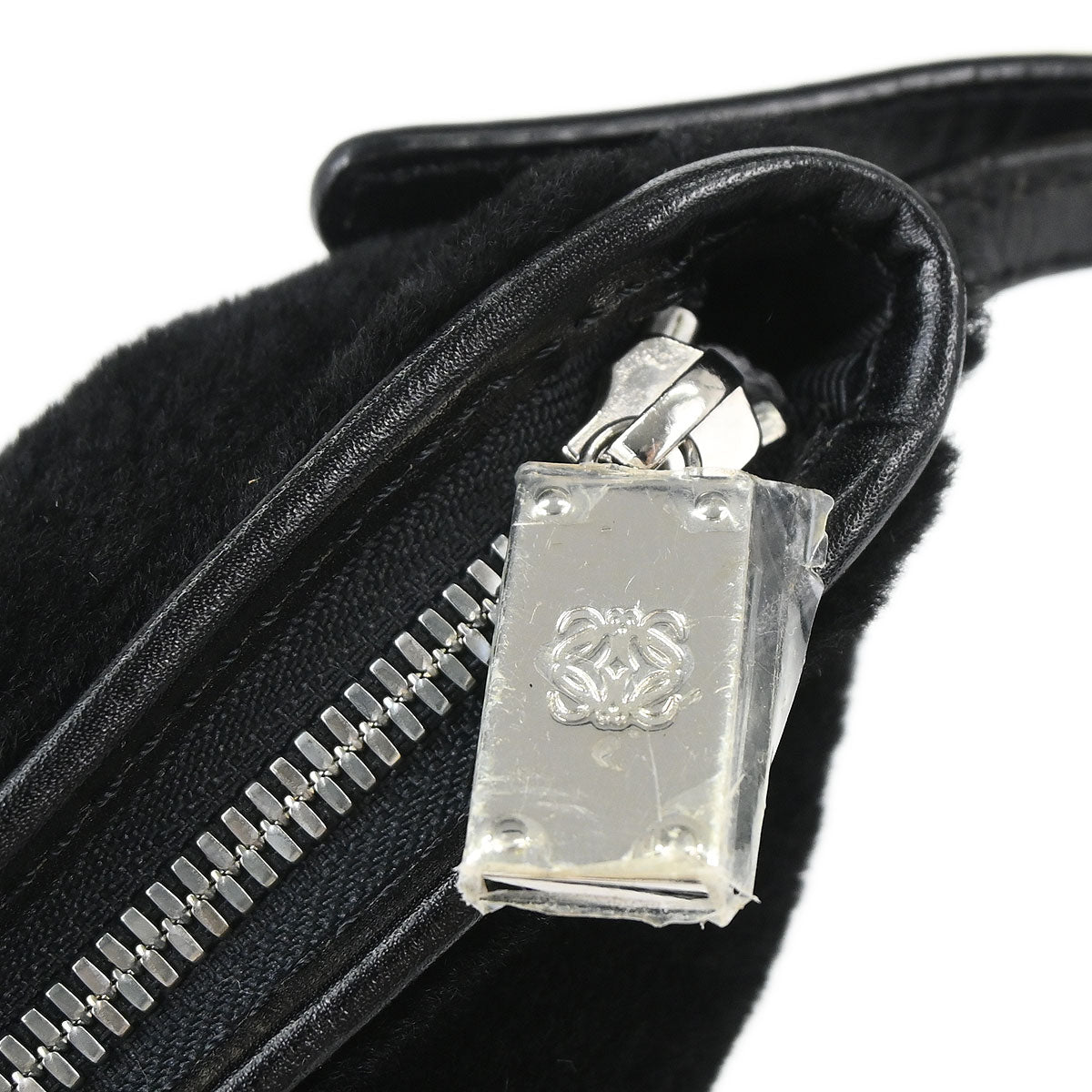 Loewe Black Fur Handbag