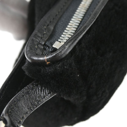 Loewe Black Fur Handbag