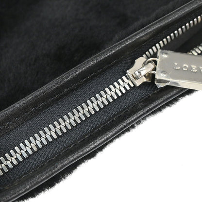 Loewe Black Fur Handbag