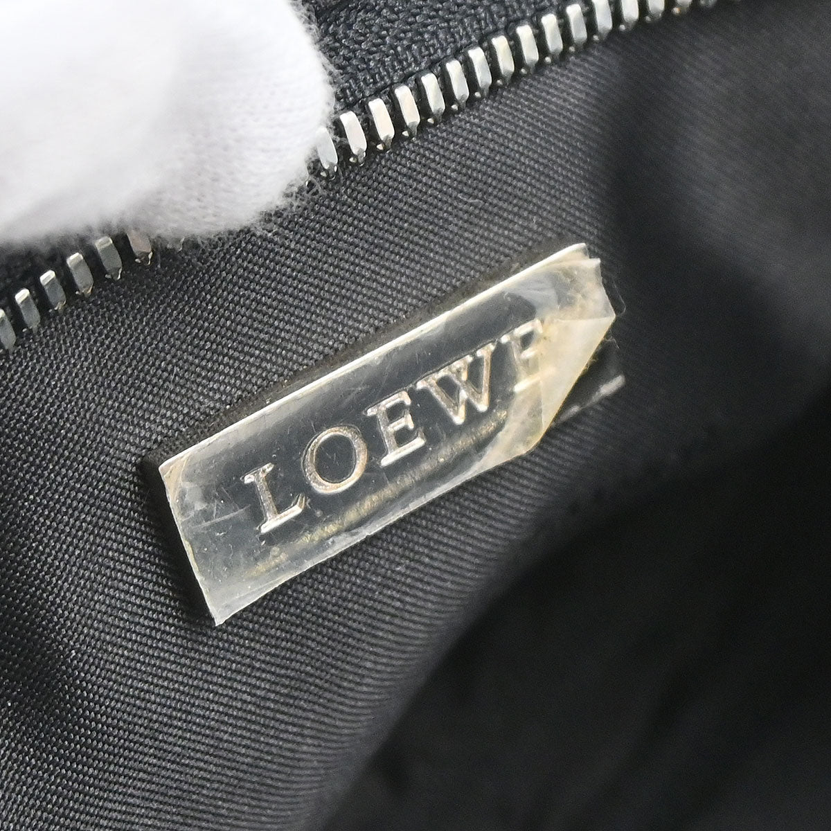 Loewe Black Fur Handbag