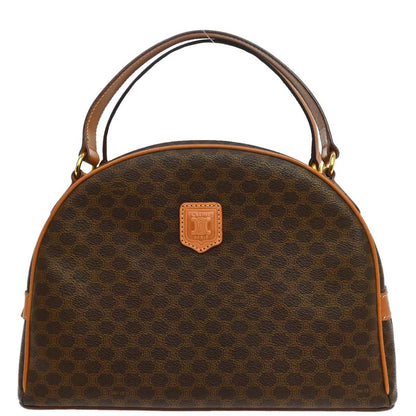 Celine Brown PVC Macadam Handbag