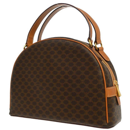 Celine Brown PVC Macadam Handbag