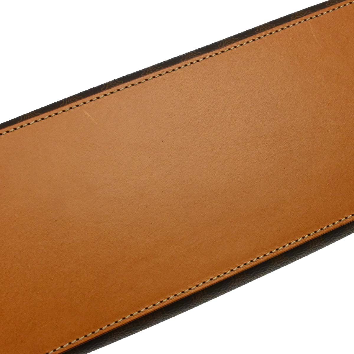 Celine Brown PVC Macadam Handbag