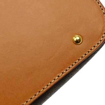 Celine Brown PVC Macadam Handbag