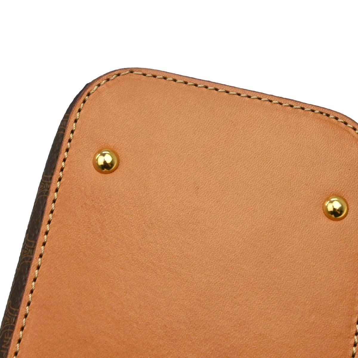 Celine Brown PVC Macadam Handbag