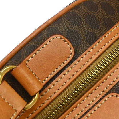 Celine Brown PVC Macadam Handbag