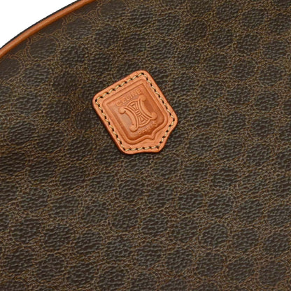 Celine Brown PVC Macadam Handbag