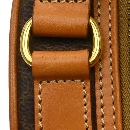 Celine Brown PVC Macadam Handbag