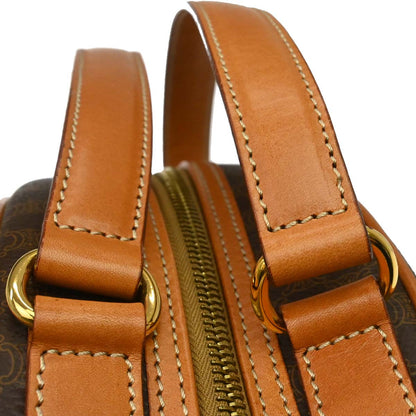 Celine Brown PVC Macadam Handbag